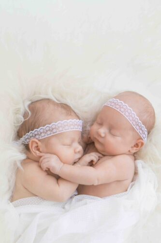 Dasha`s twins newborn photo session